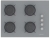 Termikel Gri Ankastre Set BH P7144C A +  + CH C6532C BA