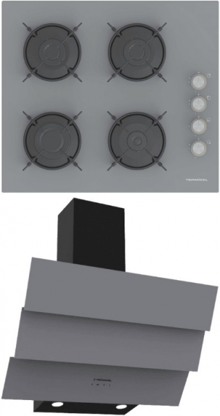 Termikel Gri Ankastre Set BH P6144C A + + CH S6532C BA