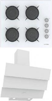 Termikel Beyaz Ankastre Set BH P6144C W +  + CH S6532C WW