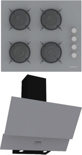 Termikel Gri Ankastre Set BH P6144C A + + CH C6532C BA
