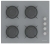Termikel Gri Ankastre Set BH P6144C A +  + CH C6532C BA