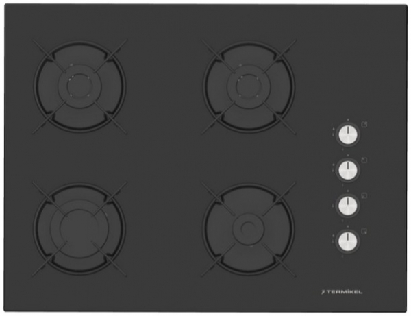 Termikel Siyah Ankastre Set BH P7144C B + + CH C6532C BB