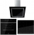 Teka Siyah Ankastre Set IZS 66700 MSP + SteakMaster + DLV 68660 BK