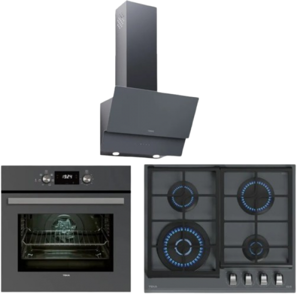 Teka Gri Ankastre Set GZC 64320 XBC ST + HAK 625 ST + ATV 60 Pro ST