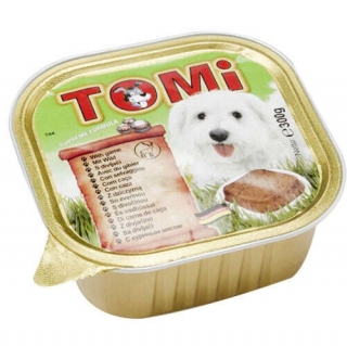 Tomi Av Hayvanlı Pate 300 gr Köpek Maması