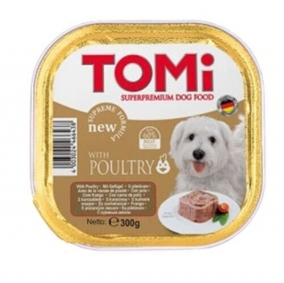 Tomi Kümes Hayvanlı Pate 300 gr Köpek Maması