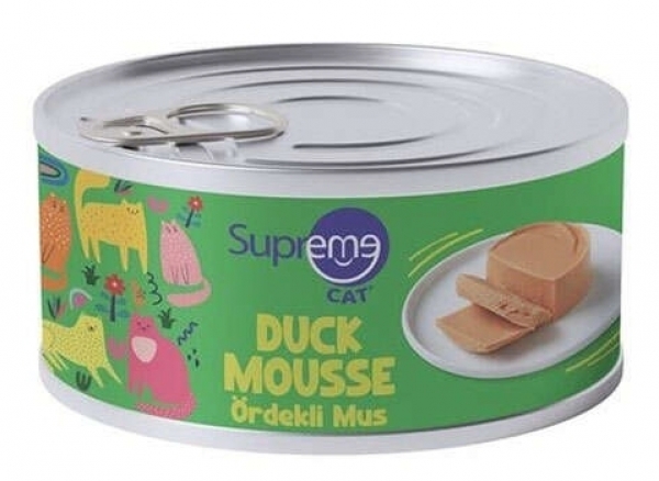 Supreme Ördek Etli Püre 85 gr Kedi Maması