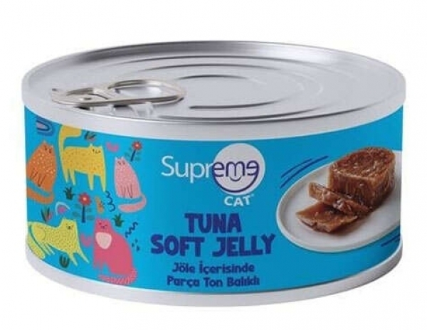 Supreme Ton Balıklı Parça Etli Jöle 85 gr Kedi Maması