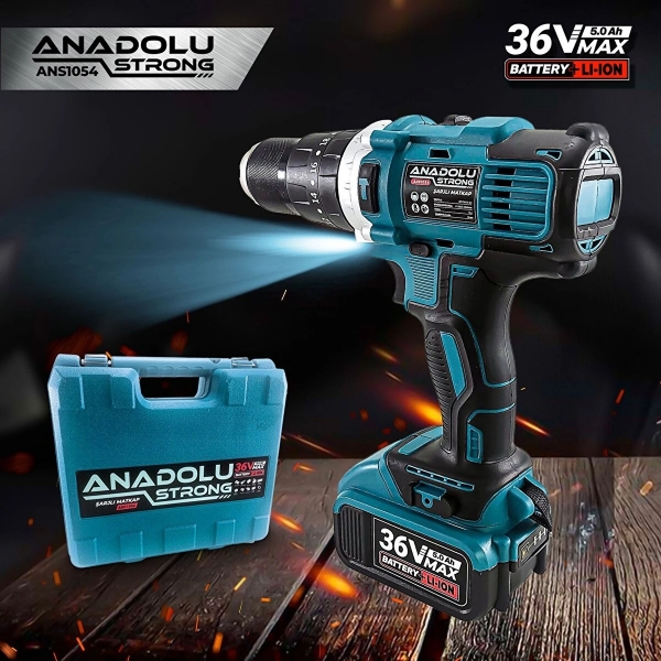 Anadolu Strong ANS1054 Akülü Matkap