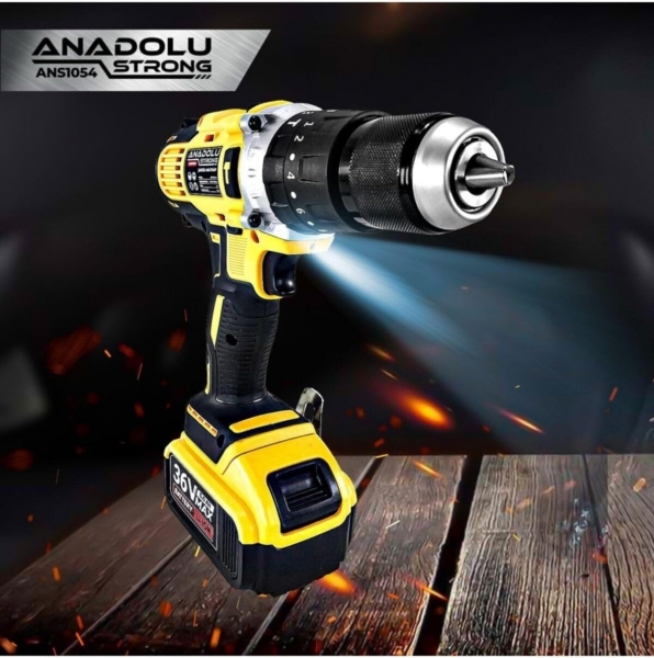 Anadolu Strong ANS1054 Akülü Matkap