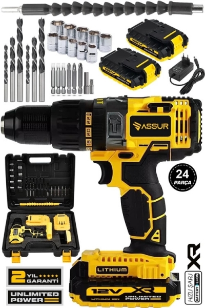 Assur ASR030 Akülü Matkap