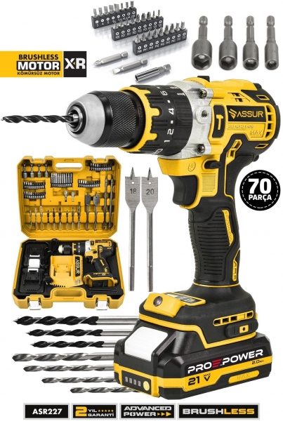 Assur ASR227 Akülü Vidalama