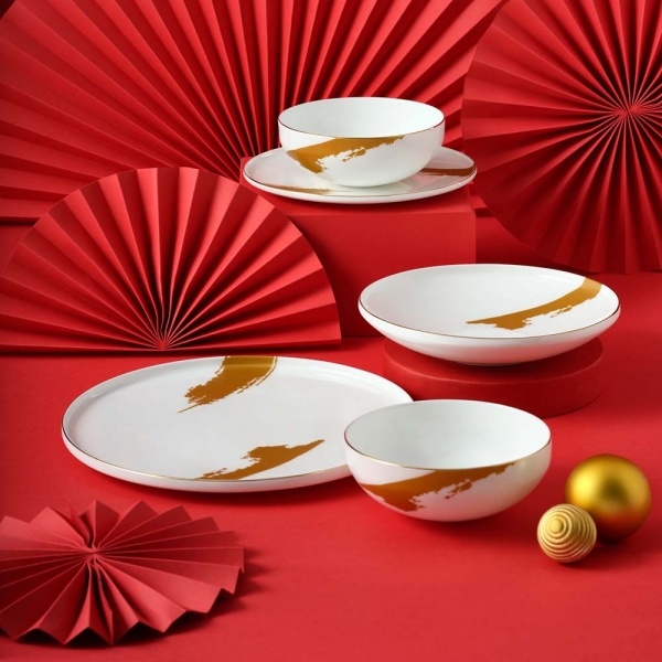 Jumbo Glow 24 Parça Yemek Takımı