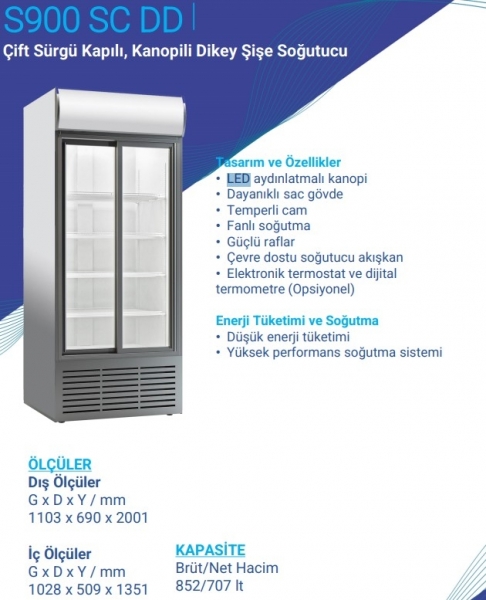 Şenocak S 900 SC DD Buzdolabı