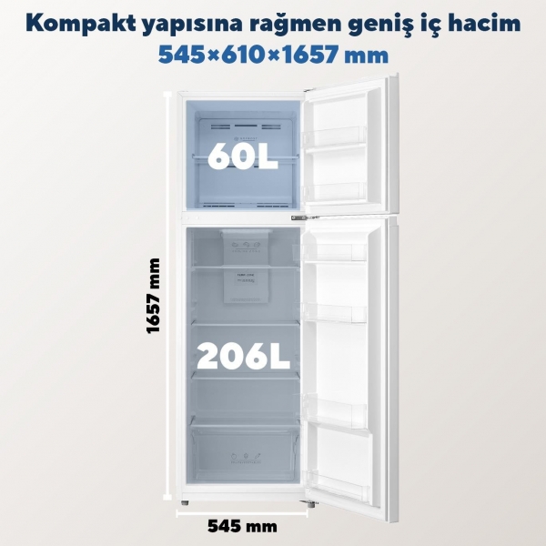 Kumtel HTMF-270 Buzdolabı