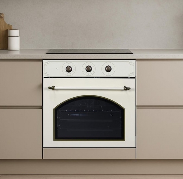 Kumtel Rustik Bej 4 Prog. B66-SF3(MT) Ankastre Fırın