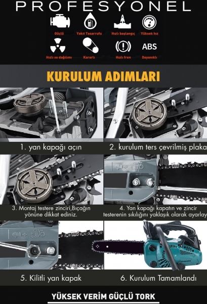 Assur ASR709 Budama Testeresi