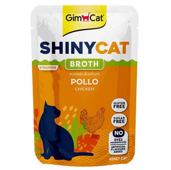 Gimcat GimCat Shinycat Pouch Tavuk Etli 70 gr Kedi Maması