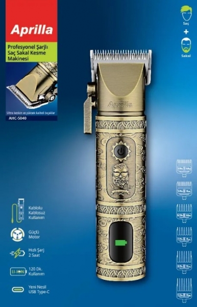 Aprilla AHC-5040 Saç Kesme Makinesi