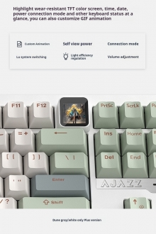Ajazz QS87 Max Klavye