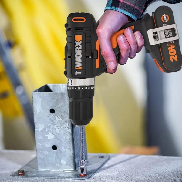 Worx WX370.9 Solo Akülü Matkap