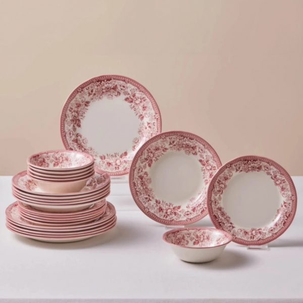 Karaca Diana Rose 24 Parça Yemek Takımı