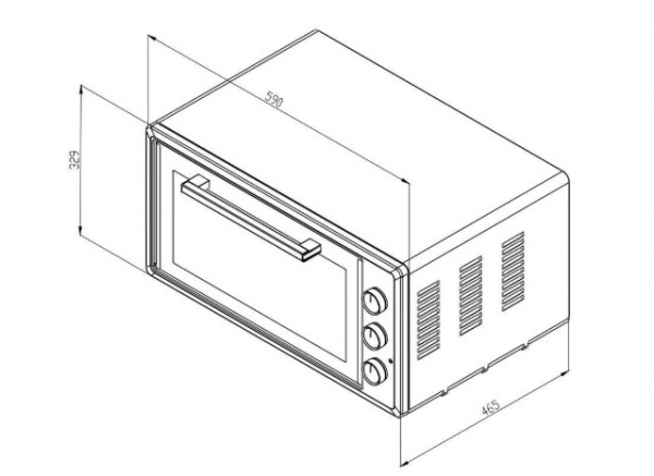 Simfer 4546 Mini Fırın