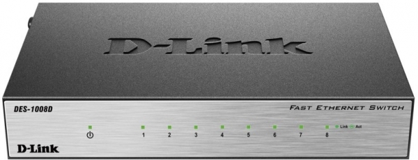 D-Link DES-1008D Switch