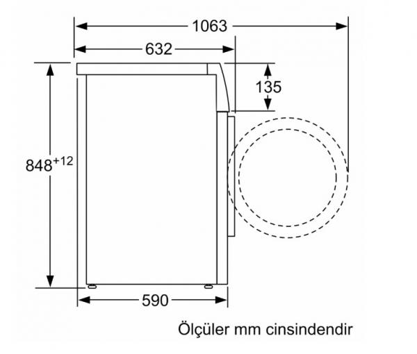 Bosch WGK242ZXTR Çamaşır Makinesi