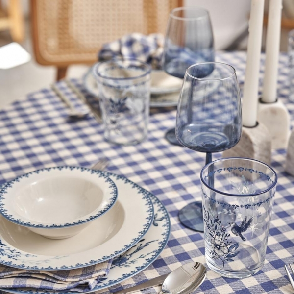 Bella Maison Bleu Blanc 24 Parça Yemek Takımı