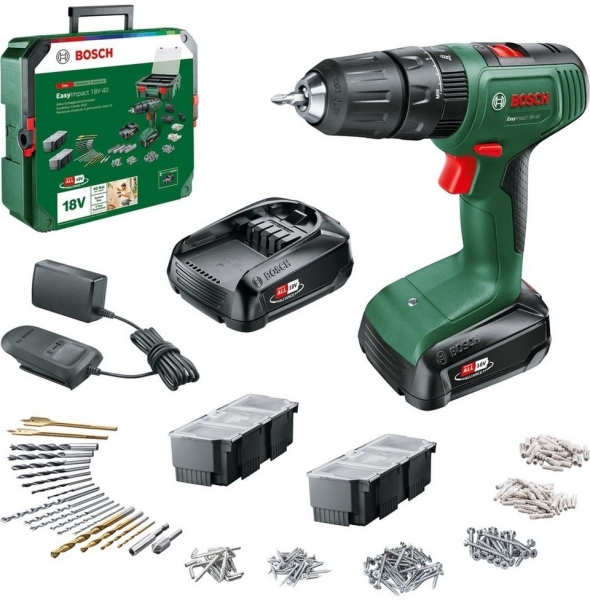 Bosch EasyImpact 18V-40 Akülü Matkap