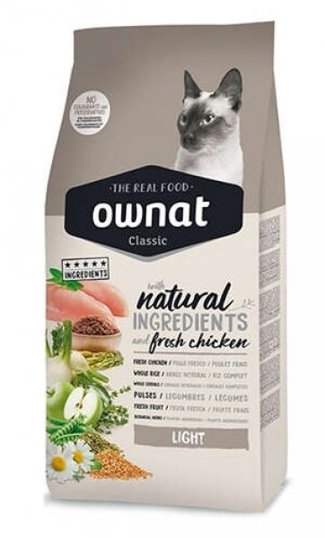 Ownat Classic Light Tavuklu 4 kg Kedi Maması