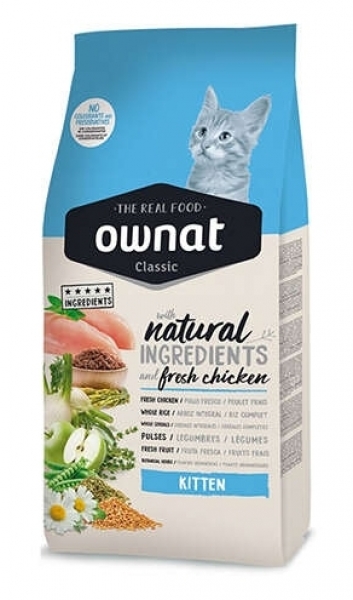 Ownat Classic Tavuklu Yavru 4 kg Kedi Maması