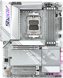 Gigabyte X870E Aorus Elite WiFi7 Ice AM5 (LGA 1718) Soket Anakart