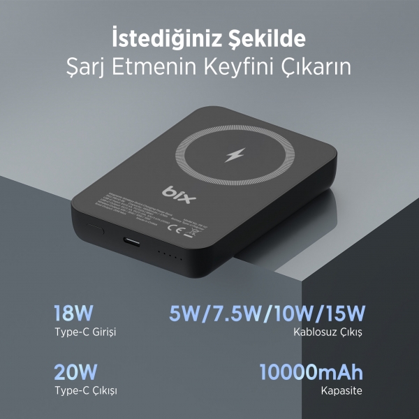 Bix PB112 10000 mAh Powerbank
