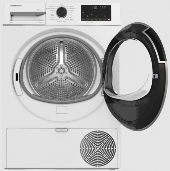 Grundig GPDH 9635 Isı Pompalı Kurutma Makinesi