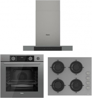 Ferre Fryart Steam Gri Ankastre Set CS208 + XE64CPR + D102