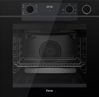 Ferre Steamart Siyah Ankastre Set SC405-WFA + QEP64CS + D080