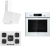 Siemens & Ferre Large Podence Beyaz Ankastre Set SS036 + HB012FBW1T + D087