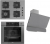Ferre Gri Ankastre Set SC408 WFA + QEP64CPR + D082