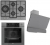 Ferre Gri Ankastre Set ED078 + QEP64CPR + D082