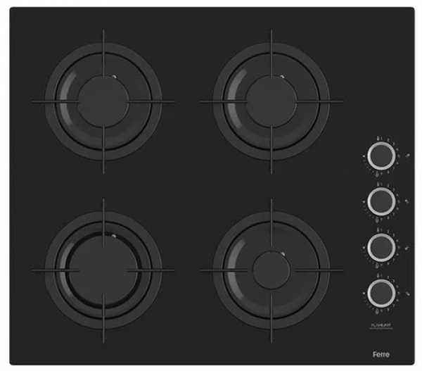 Ferre Steamart Siyah Ankastre Set CS205 + QEP64CS + D080-SA