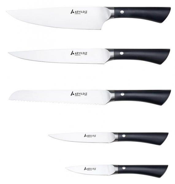 Aryıldız Essential Standlı Bıçak Seti 6 Parça