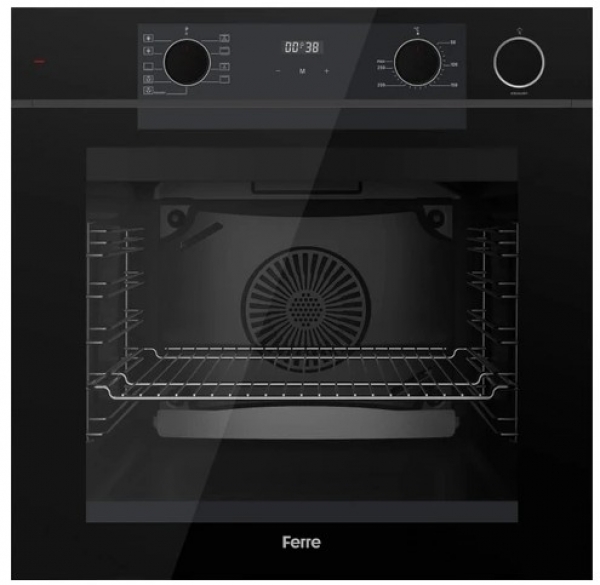 Ferre Artline Siyah Ankastre Set SC405-WFA + QEP64CS + D080