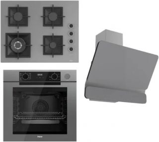 Ferre Gri Ankastre Set SC408 WFA + QEP63CPR + D082