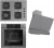 Ferre Gri Ankastre Set SC408 WFA + QEP63CPR + D082