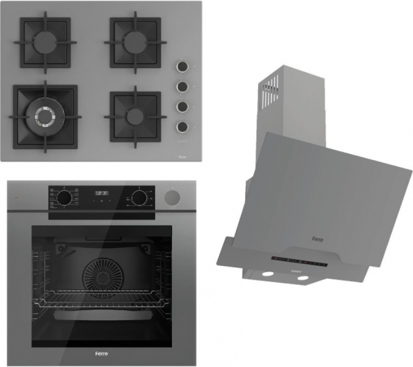 Ferre Fryart Ankastre Set SC408 WFA + QEP64CPR + D065-SA