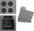 Ferre Gri Ankastre Set CS208 + QEP64CPR + D082