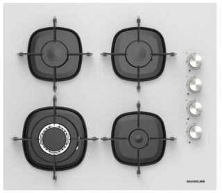 Silverline Beyaz Ankastre Set CS5629W01 + BO6502W02 + 3373 Misto