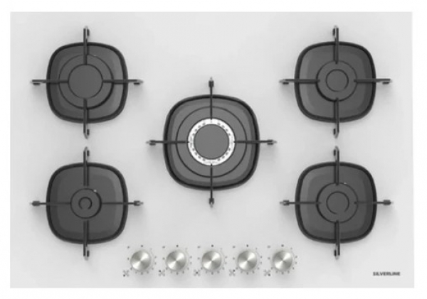 Silverline Beyaz Ankastre Set CS5622W01 + BO6501W01 + 3373 Misto